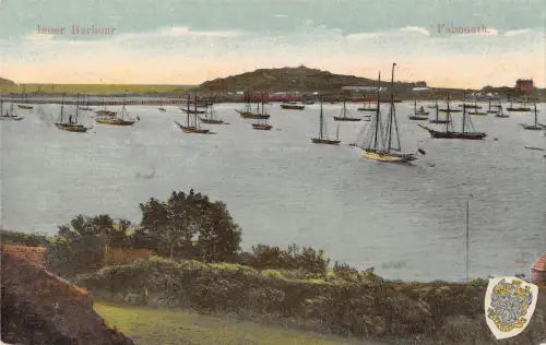 uk14975 inner harbour falmouth uk