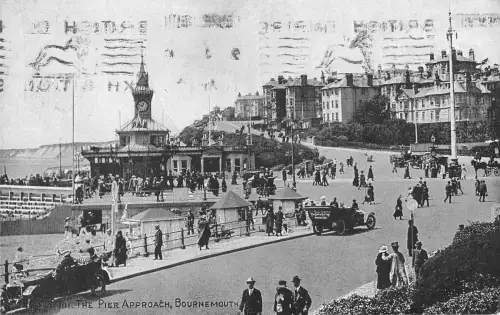 uk14179 pier approach bournemouth real photo uk