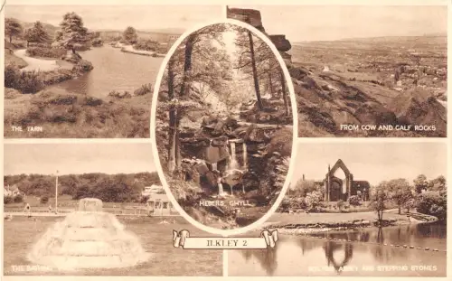 uk14037 ilkley real photo uk