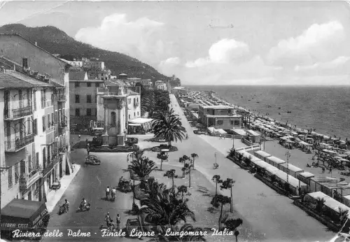 BG30551 finale ligure promenade a la mer italia italy CPSM 14,5x10cm