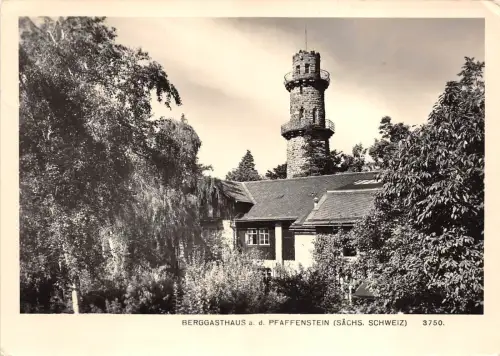 BG3596 berggasthaus a d pfaffenstein sachs schweiz CPSM 15x9,5cm germany