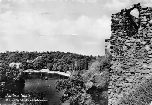 BG31476 Halle A Saale Ruine Burg Gieblachenstein Germany CPSM 14,5x10cm