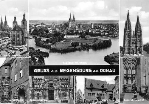BG22482 gruss aus regensburg a d donau germany CPSM 14,5x9cm