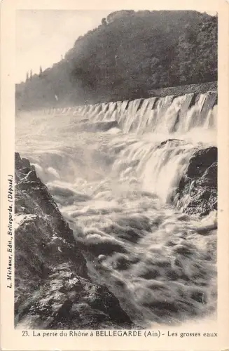 BF9420 la perte du rhone a bellegrade ain les grosses ea france Frankreich