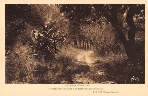 BF9489 ile de port cros var le vallon de la solitude a france Frankreich