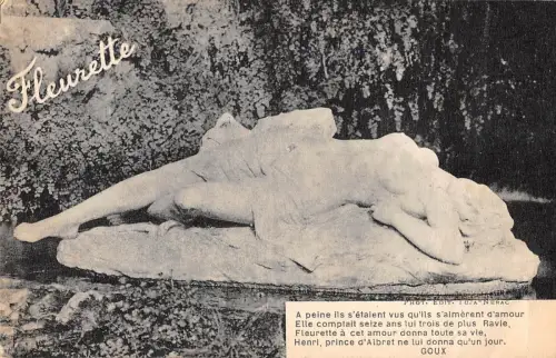 BF8349 goux a peine ils setalent fleurette france France