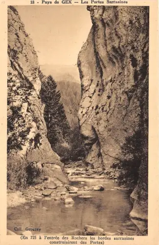 BF16056 gex les portes sarrasines a l entree des rochers france