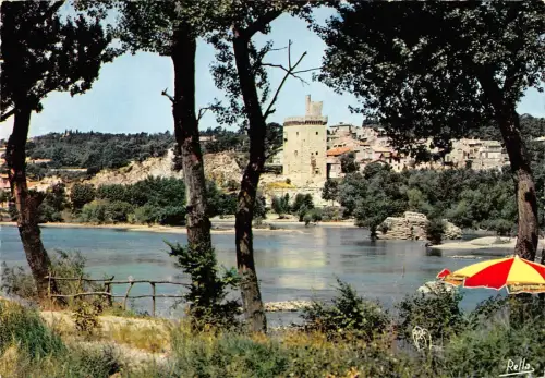 BT6296 Villeneuve les avignon la rhone et la tour philippe le Bel France