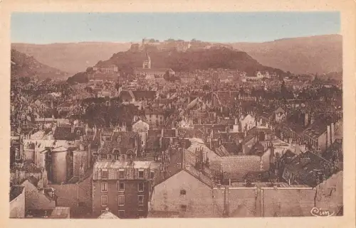 BF7015 besancon les bains doubs vue prise du clochers france Frankreich