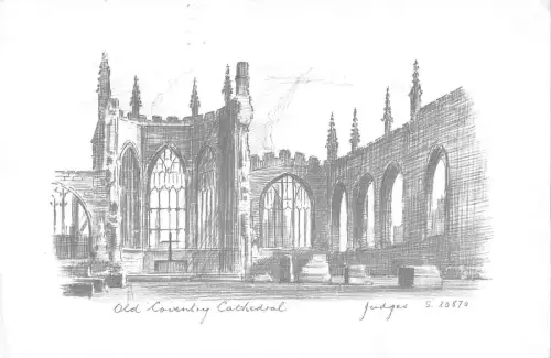 BR54241 Old Coventry Cathedral England