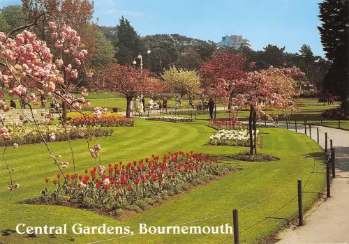 BR75532 Central Gardens Bournemouth UK
