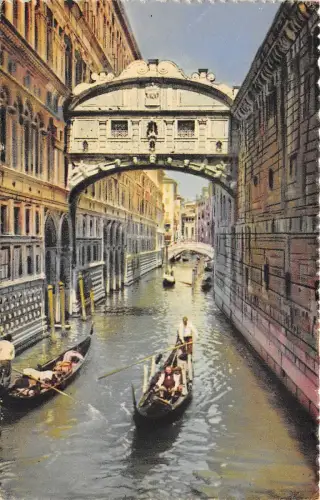 Br34020 Venezia Ponte dei Sospiri Italien