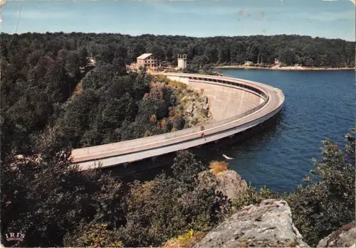 BR50290 La barrage de pareloup Aveyron Frankreich