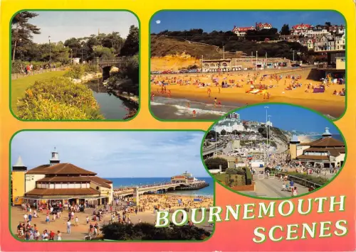 BR90927 Dorset Bournemouth Lower Central Gardens Sea Front UK