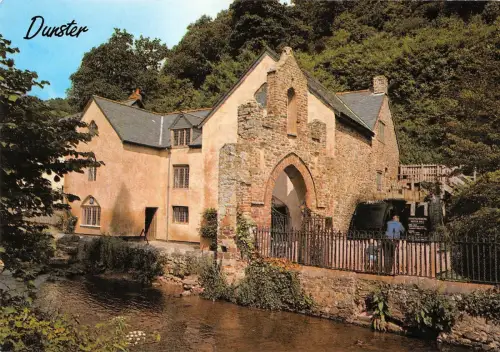BR76125 the watermill mill dunster uk
