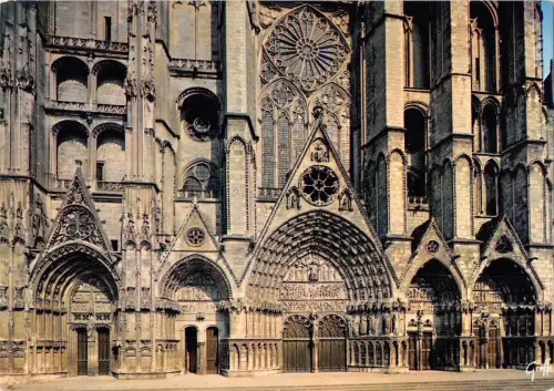 BT9997 Bourges cathedrale st etienne France