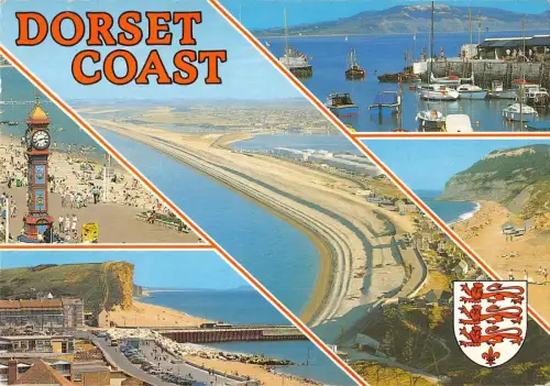 BR91853 Dorset Coast Weymouth West Bay Chesil Beach UK