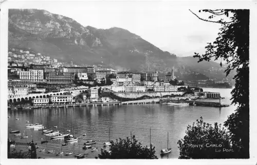 BR11592 Monte Carlo le port Echtfoto Monaco