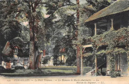 BR73116 versailles le petit tranon le hameau de marie antoinette france