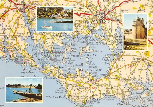 BR42884 Le golfe du morbihan Ile aux moines france