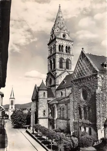 BR5971 Le temple au fond l Eglise St Leger Münster Frankreich