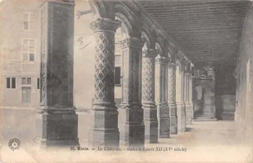 BR71399 galerie louis XII le chateau blois france