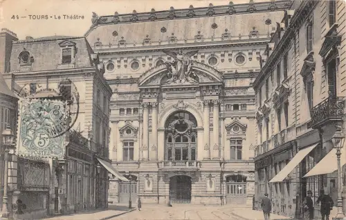 BR43558 Tours le theatre France