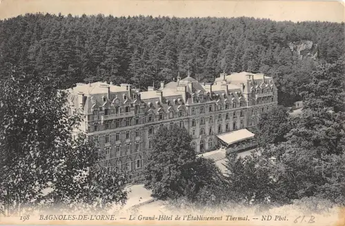 BR72652 le grand hotel de l etablissement thermal bagnoles de l orne france
