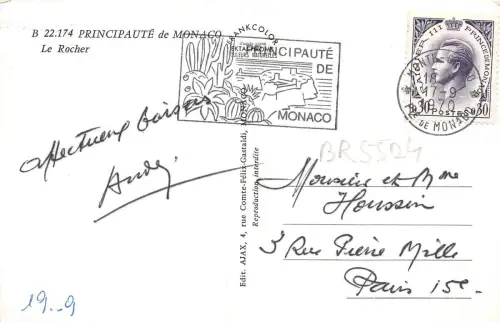 BR5524 Monaco Le Rocher