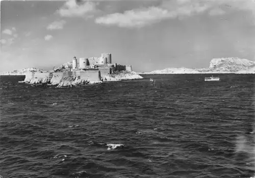 BR18389 Marseille l ile et le chateau d If france