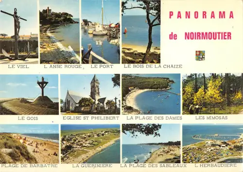 BR54278 Mehrfachansichten Noirmoutier Frankreich