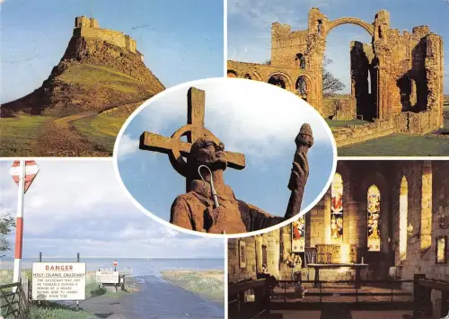 BR75619 Gefahr Holy Island Causeway UK