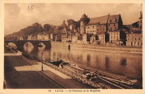 BF10176 laval le chateau france Frankreich