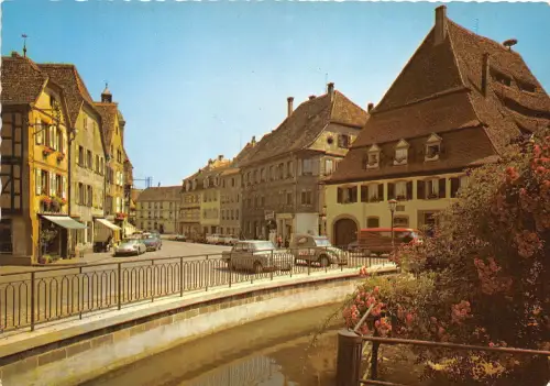 BR25131 Wissembourg Place du Marche aux poissons Frankreich
