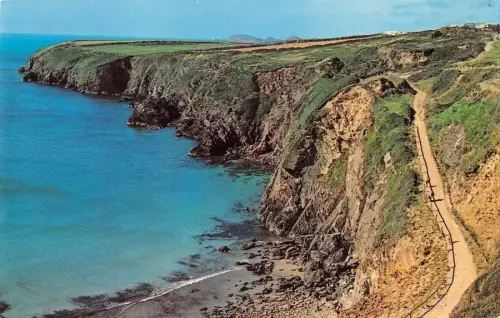 BR67001 caerfay bay st david s pembs wales 14x9cm