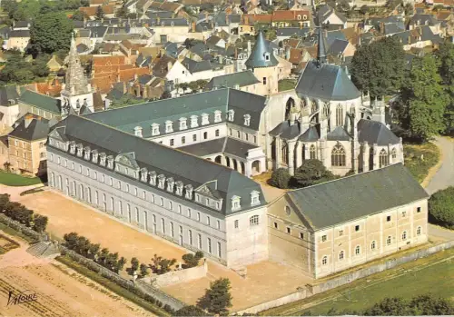 BR84985 pontlevoy loir et cher vue de l ancienne abbaye france