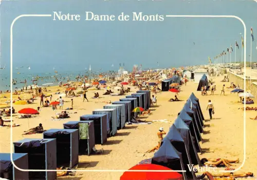 BT7088 Notre dame de monts la plage le remblai Frankreich