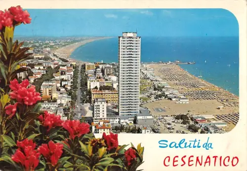 BT0996 Cesenatico veduta aerea Italien