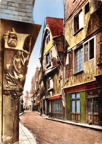 BR52431 Vieilles maisons de la rue du change Tours Frankreich