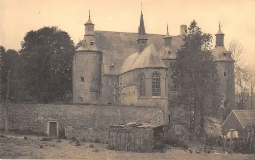 BR55851 le chateau et la chapelle vus du Berceau Vieux chateau d Ecaussines lala
