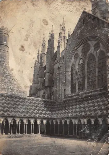 BR8024 Le Mont Saint Michel Le Cloitre Frankreich