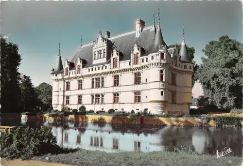 BR28631 Azay le Rideau la facade sud est du chateau france