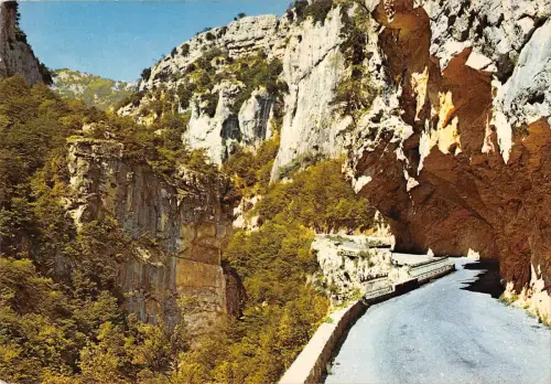 BT5207 Les Gorges du loup la route surplomb Frankreich