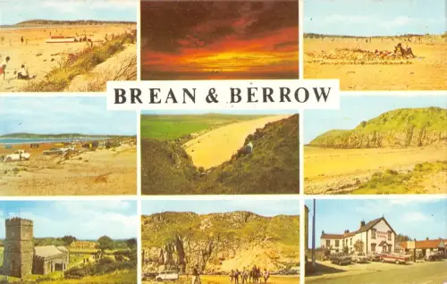 BR66462 Brean and Barrow UK 14x9cm