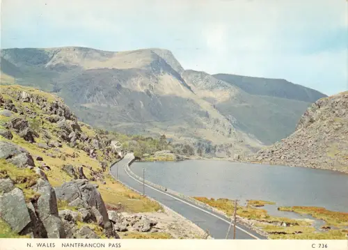 B101819 n wales nantfrancon pass wales