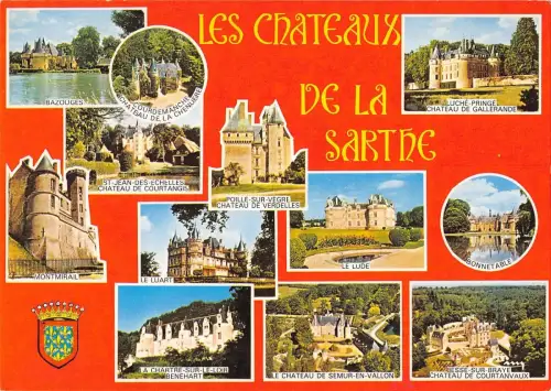 BT8564 Chateaux de la Sarthe France