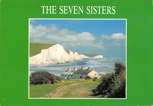 BR83507 die sieben Schwestern zwischen Eastbourne und Brighton UK