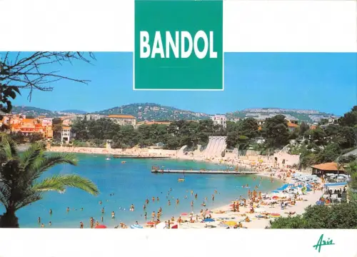 BT6953 Bandol La plage de renecros France