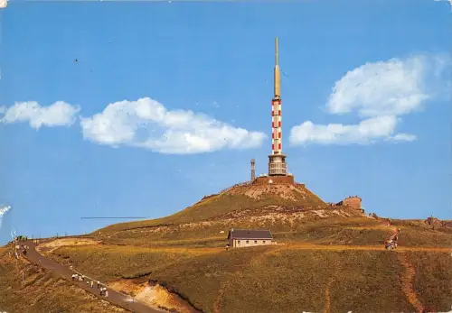 BR57504 Le sommet du puy de dome l Observatoire et le centre France