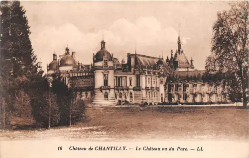 BR40712 Chateau de Chantully le chateau vu du parc Frankreich